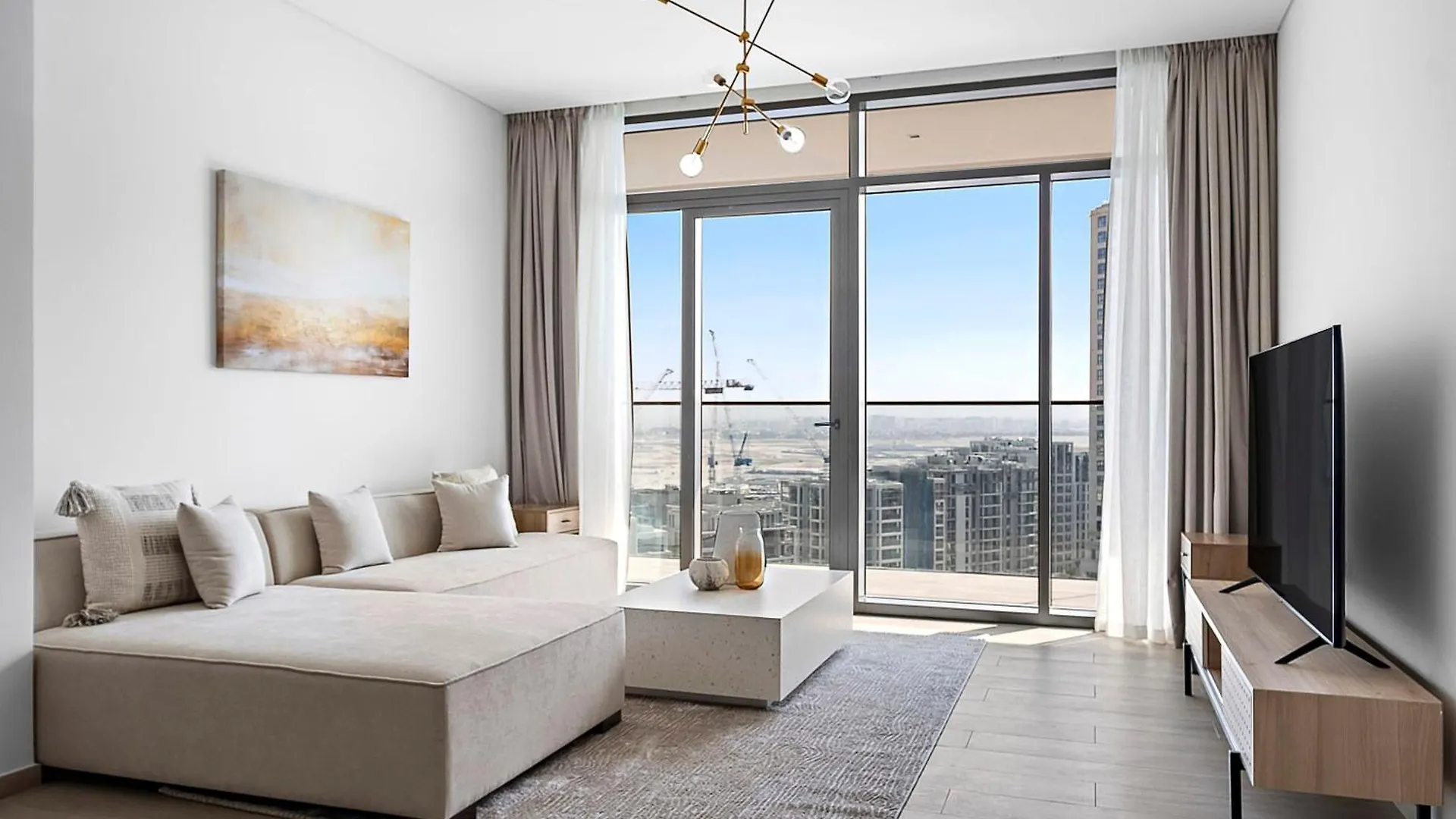 Amazing 2Br With A Lagoon View In Creek Harbour Dubai